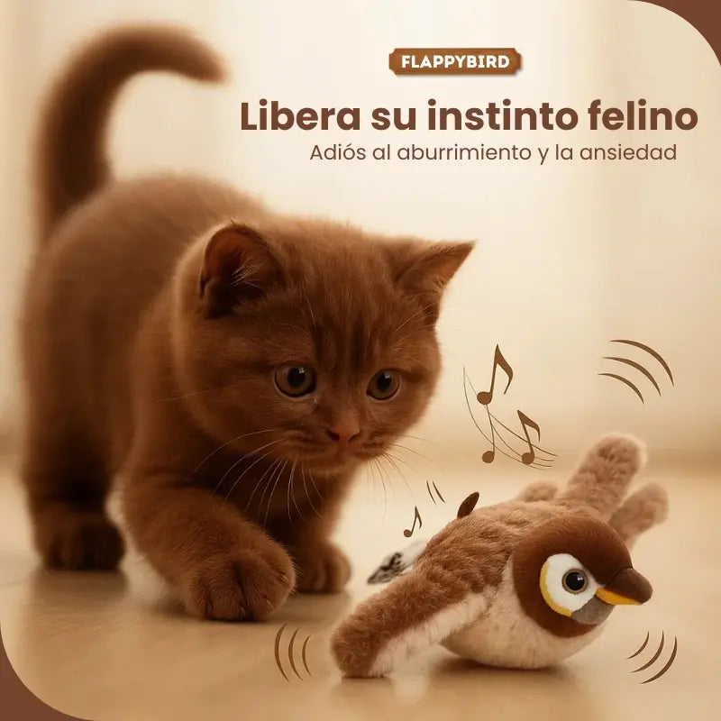 FlappyBird - Juguete interactivo para gatos
