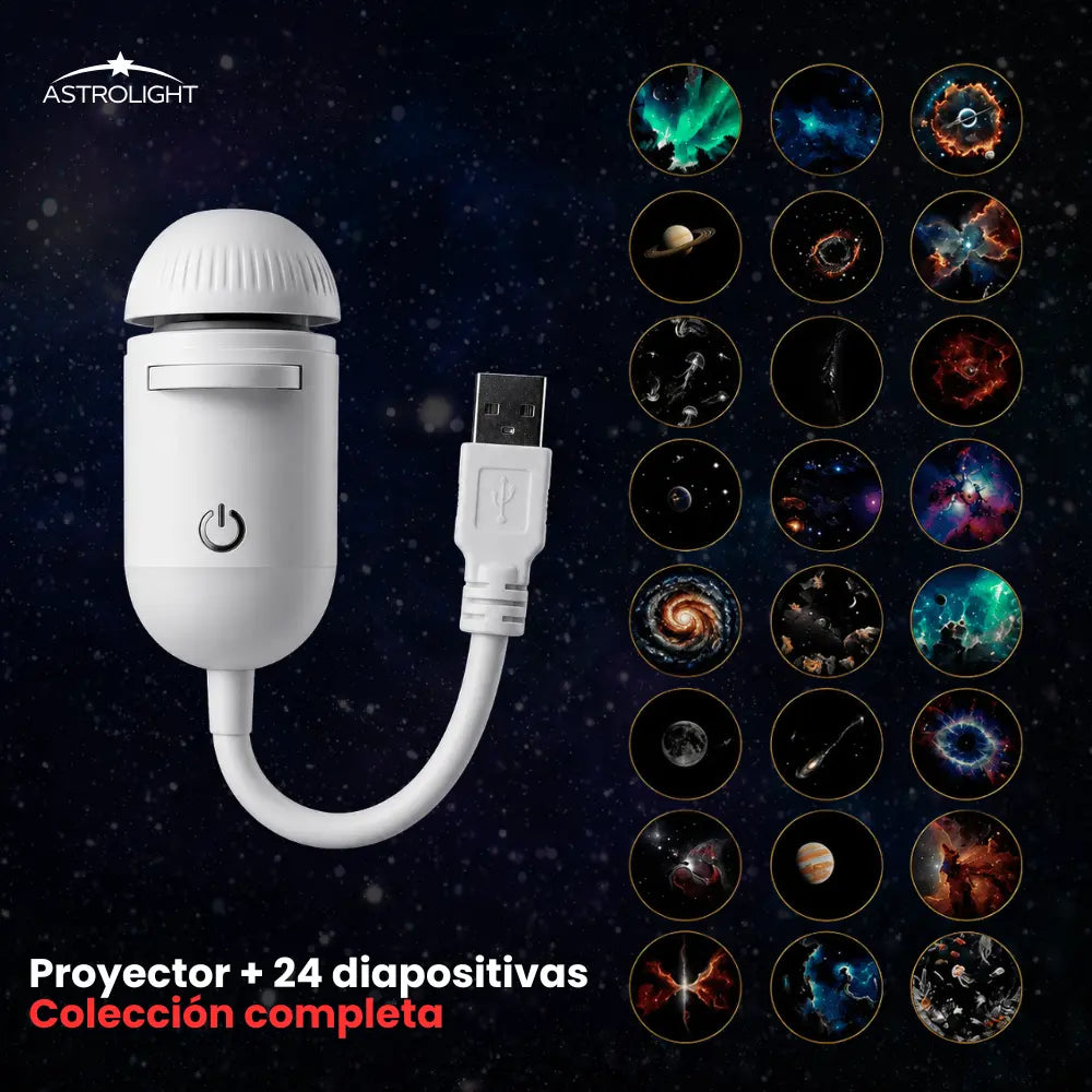AstroLight™ - Proyector de Galaxias