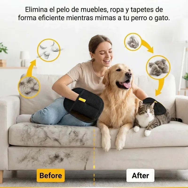 MagicGlove - Guante electrostático quitapelos (Promo: Paga 1 y lleva 2)